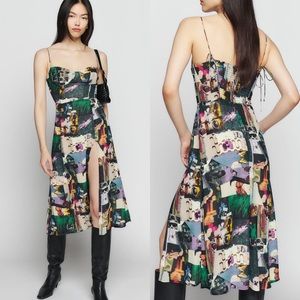 REFORMATION Juliette dress in decoupage